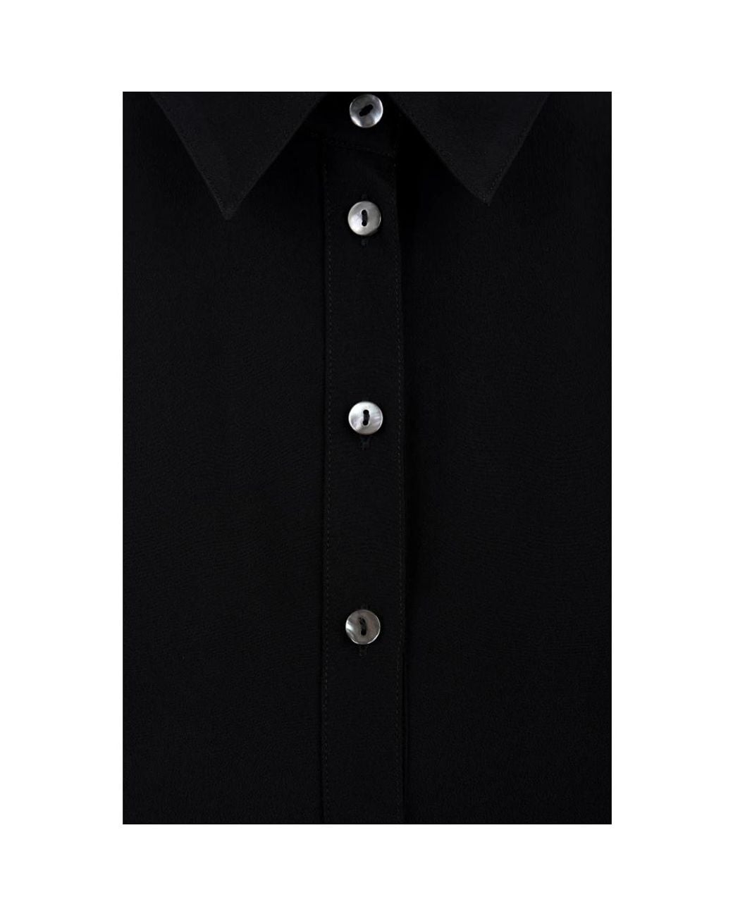 Douuod Woman Black Shirt Dresses