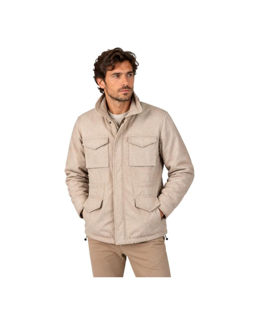 Light Jackets Bl'ker de hombre de color Natural