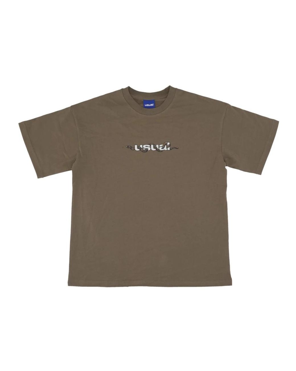 USUAL Brown T-Shirts for men