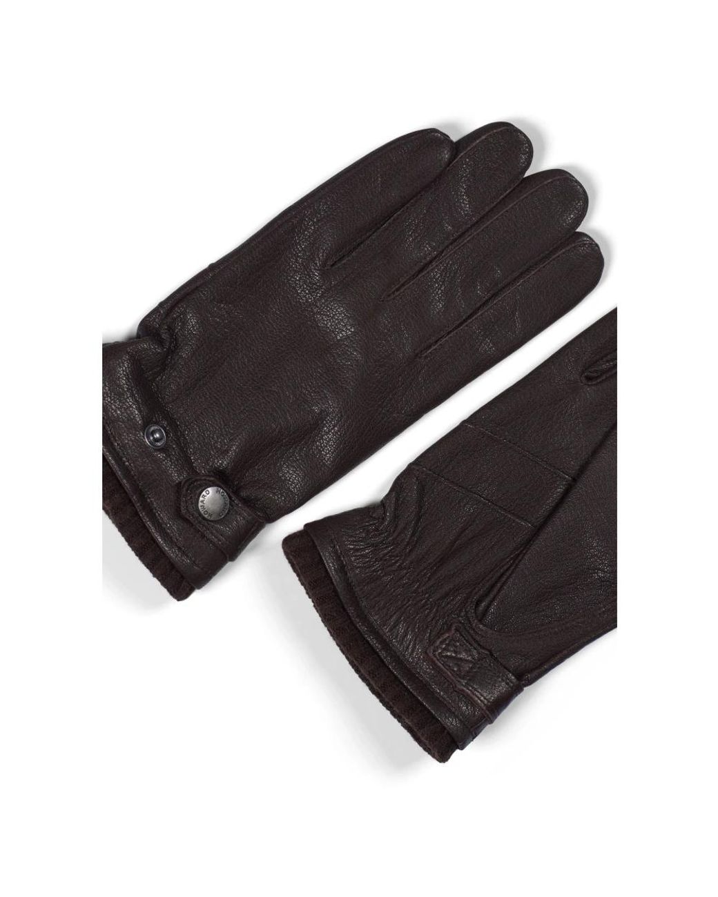Howard London Black Gloves for men