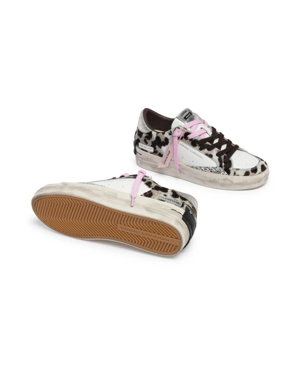 Crime London White Sneakers