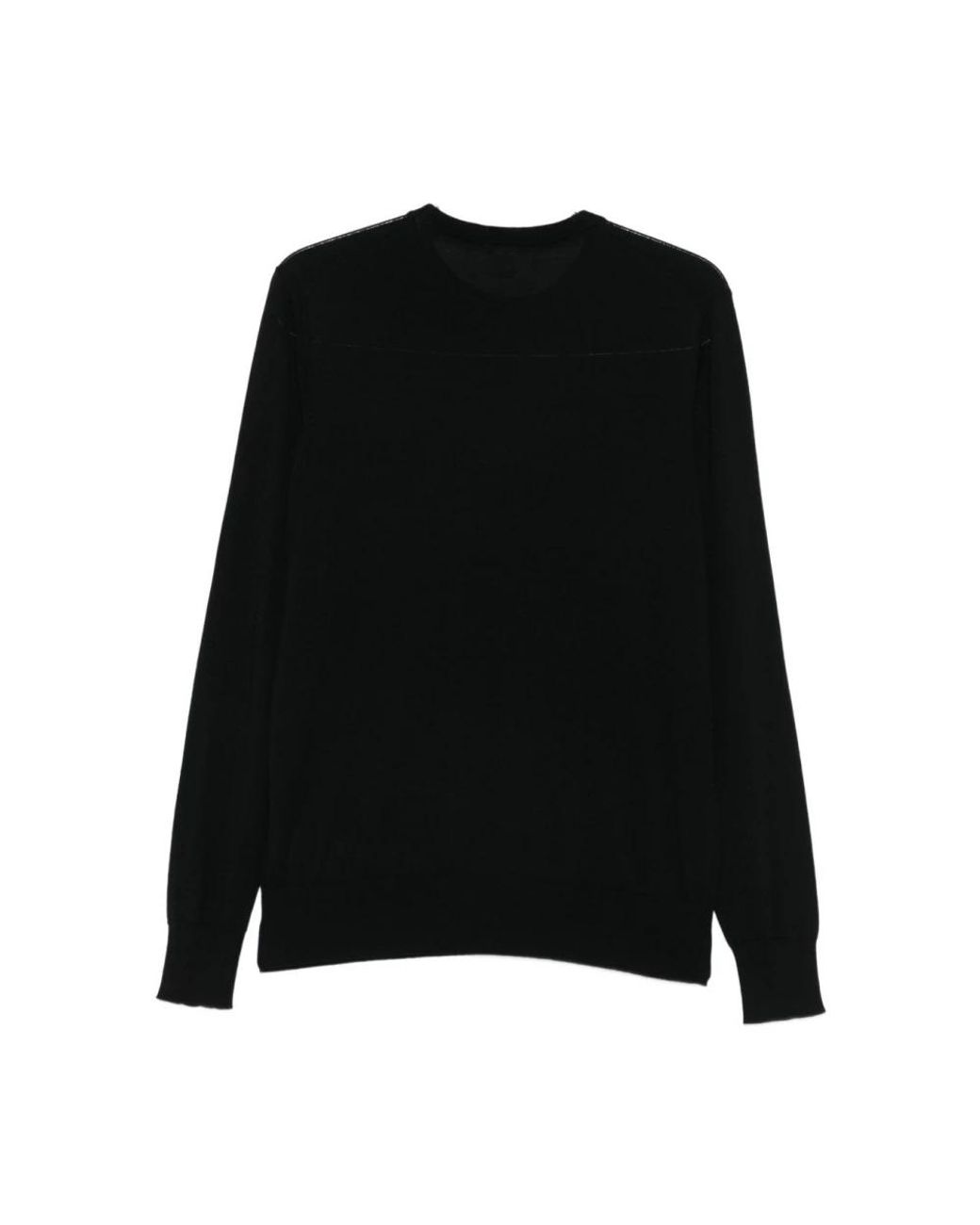 Aspesi Black Round-Neck Knitwear for men