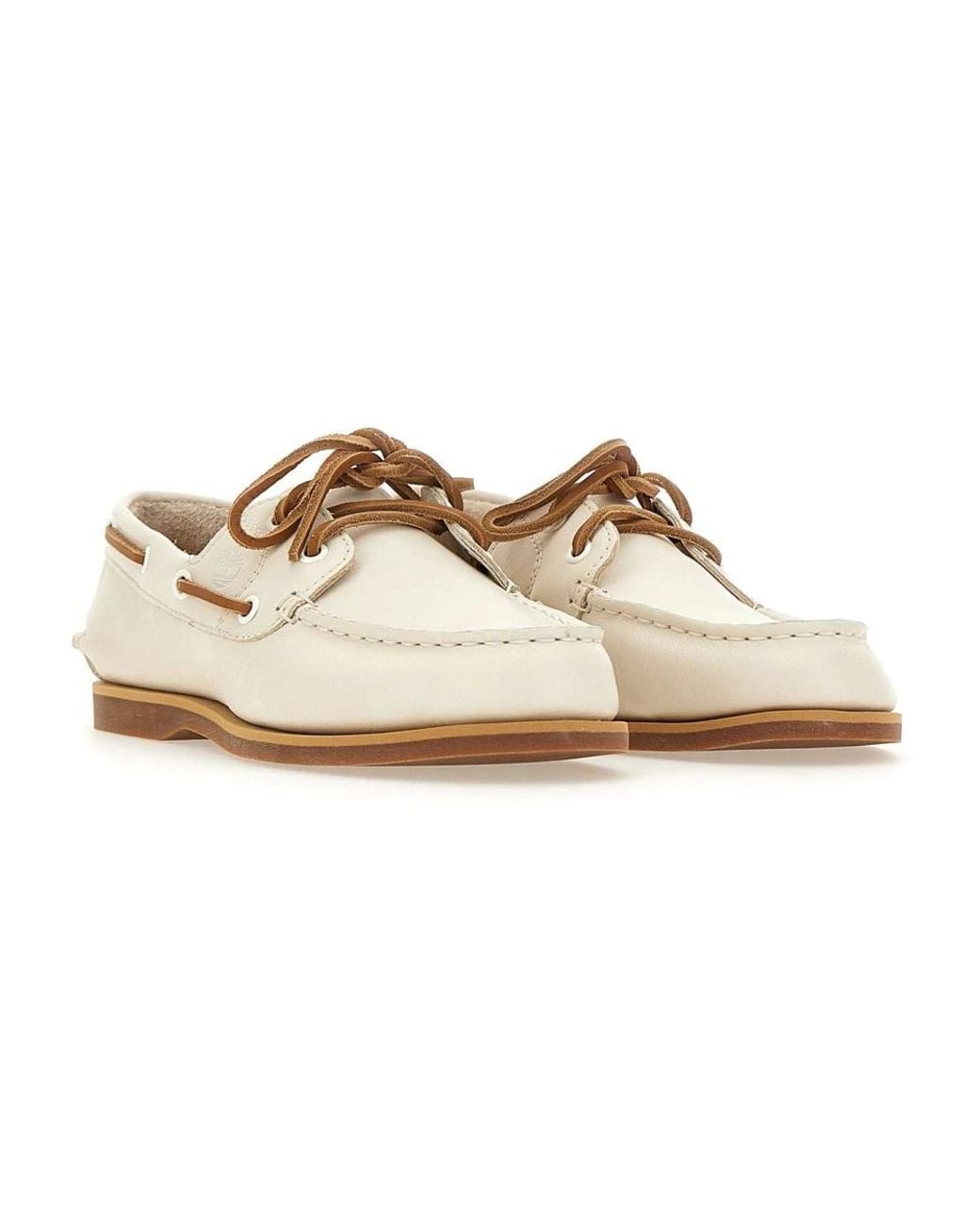 Timberland White Sailor Shoes