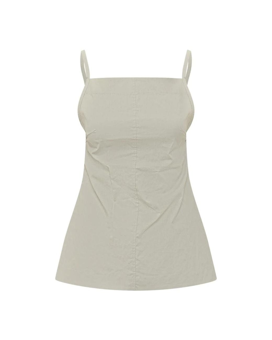 Studio Nicholson Gray Sleeveless Tops