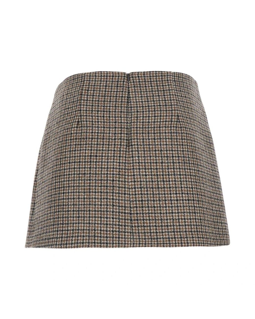 P.A.R.O.S.H. Gray Short Skirts