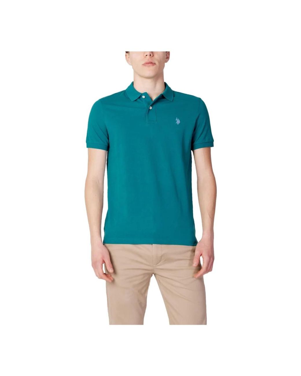 U.S. POLO ASSN. Blue Polo Shirts for men
