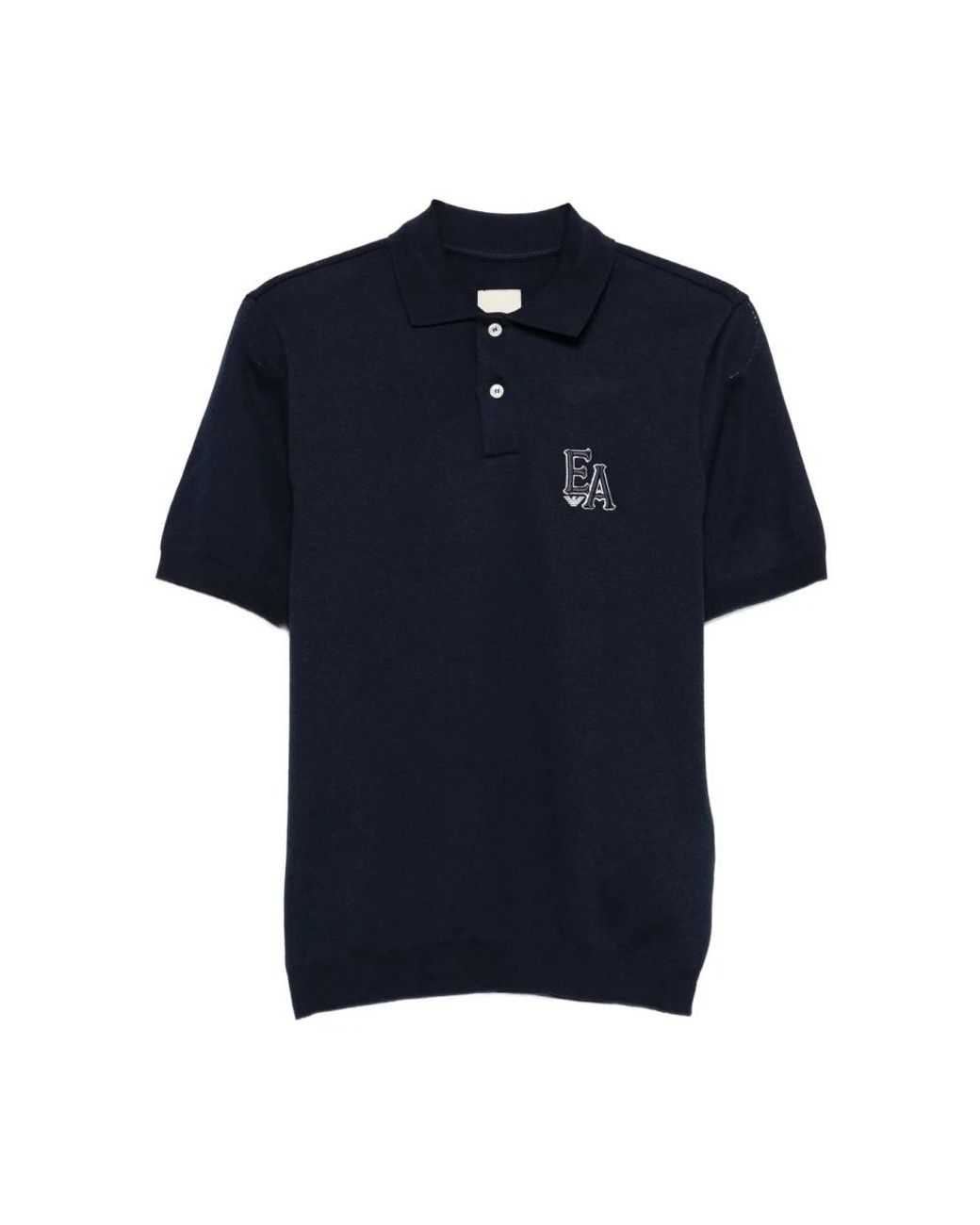 Emporio Armani Blue Polo Shirts for men