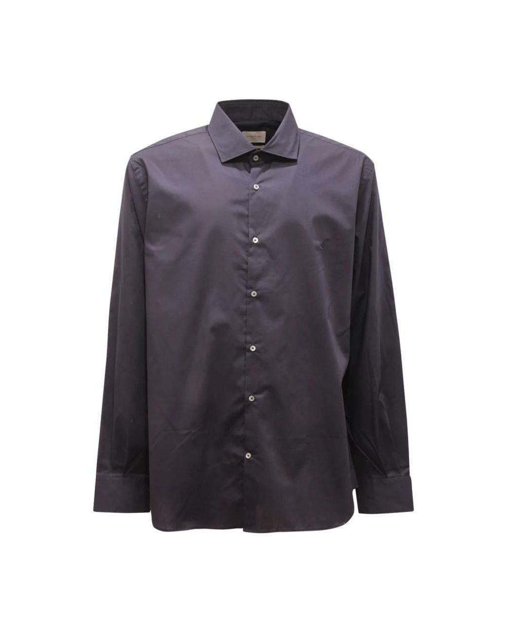 Brooksfield Overhemden ,Blauw ,Slim Fit Italiaans Overhemd in het Blue voor heren