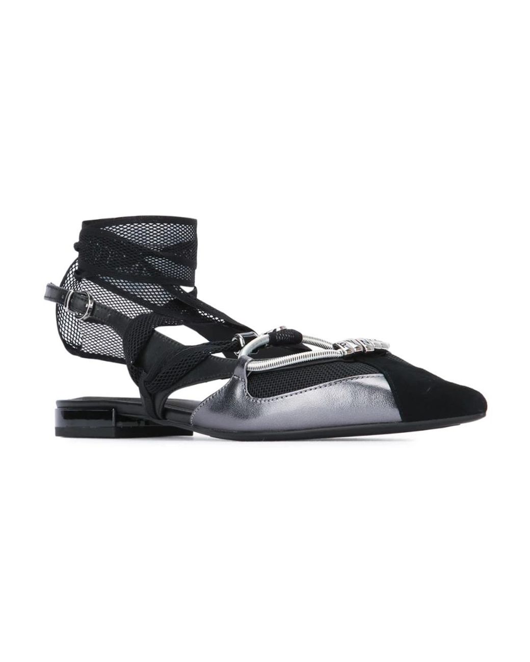 Pinko Black Ballerina Shoes