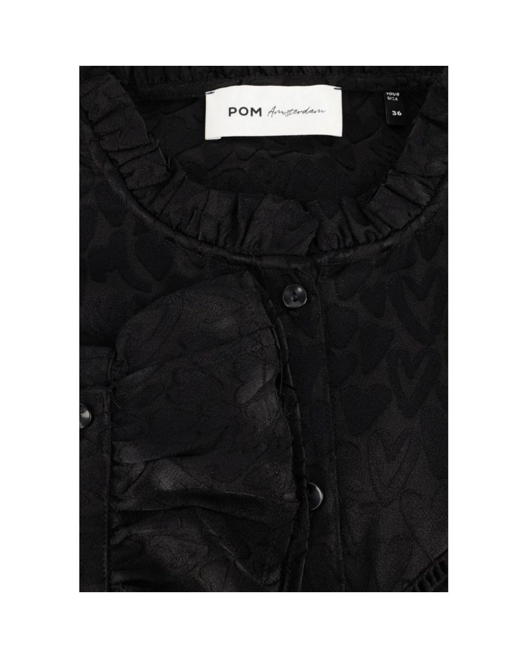 Pom Black Bluse