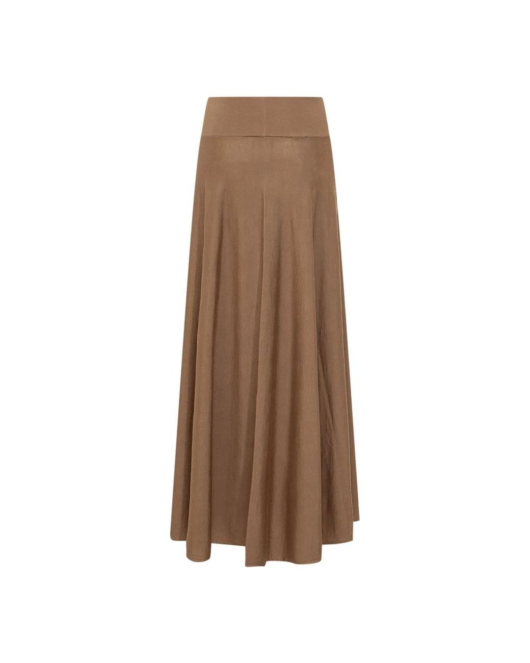Maxi Skirts Malo de color Brown
