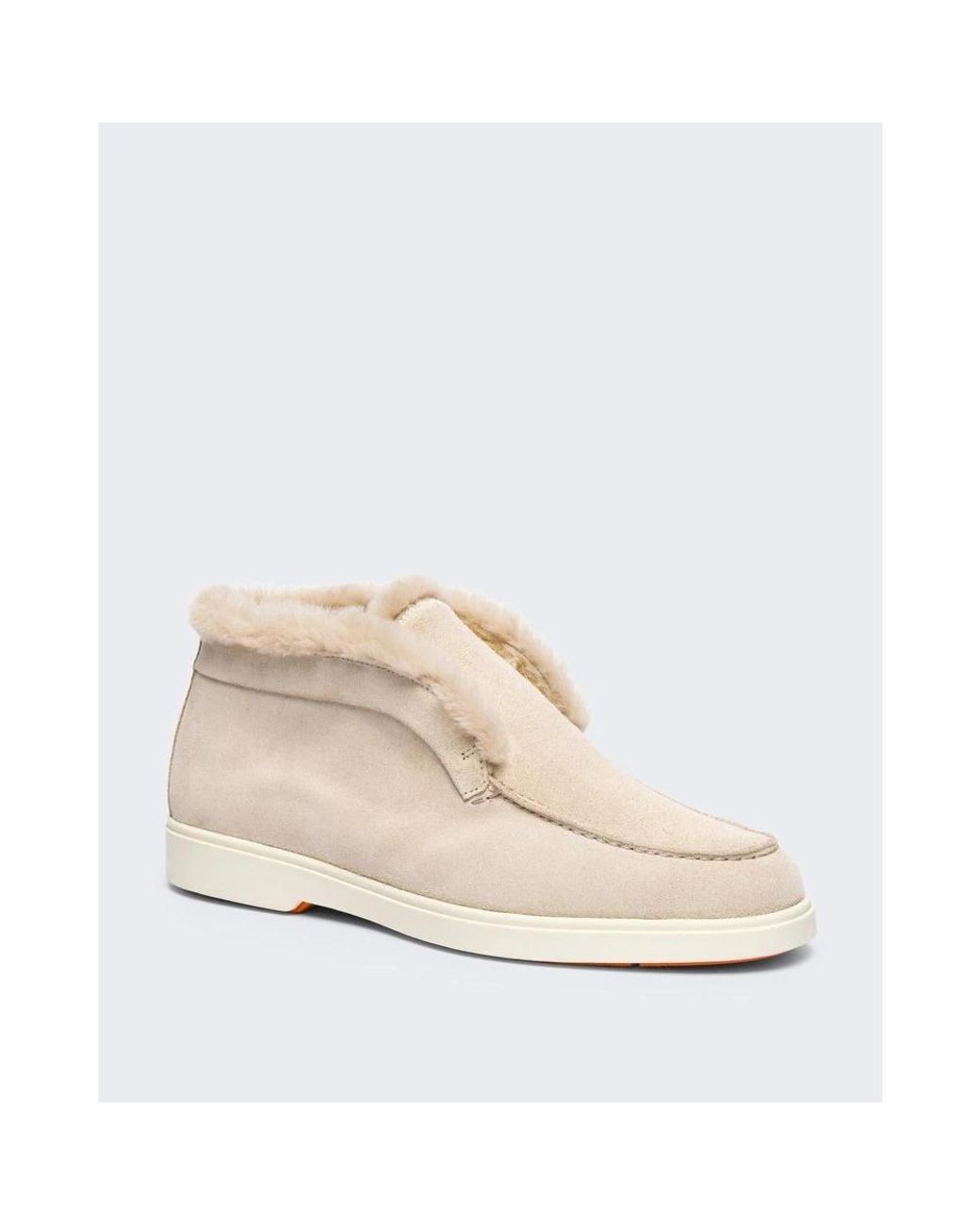 Winter Boots di Santoni in Natural