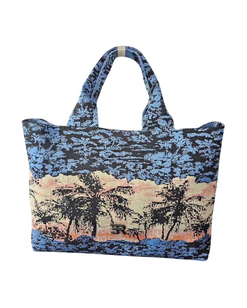 Ermanno Scervino Blue Shopping Bags