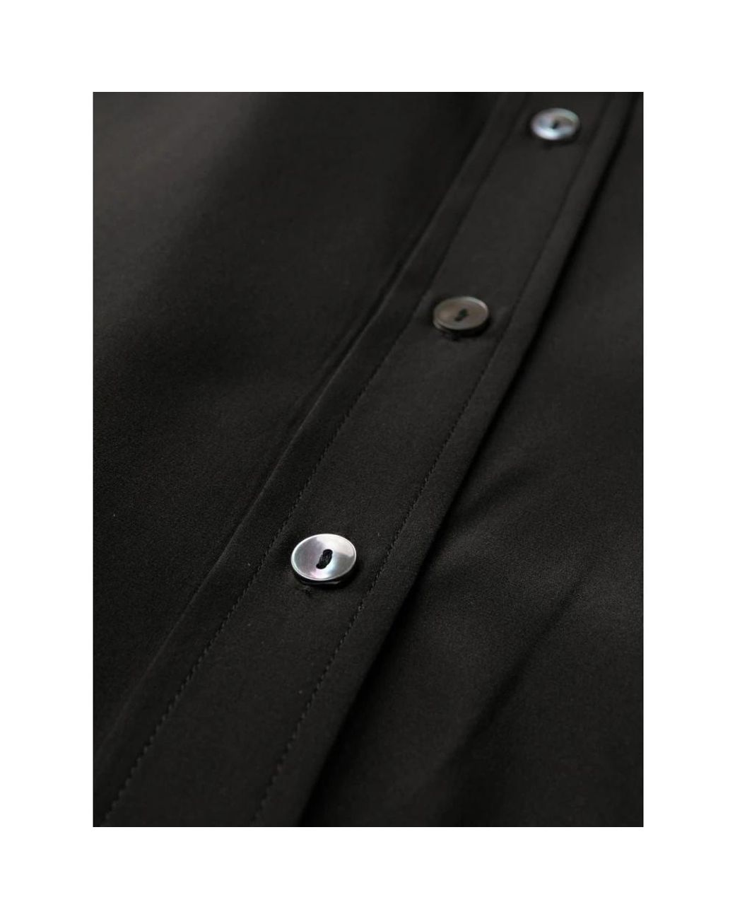 P.A.R.O.S.H. Black Shirt Dresses