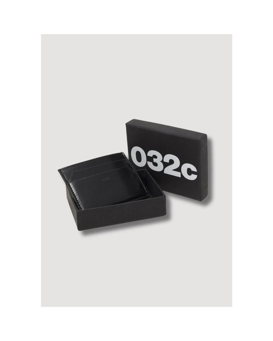 032c Black Wallets & Cardholders for men