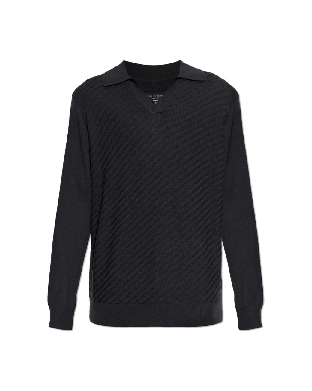 Rag & Bone Truien & Vesten ,Grijs ,Wol Wool Turtleneck in het Blue voor heren