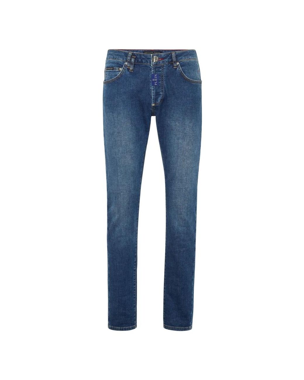 Philipp Plein Blue Slim-Fit Jeans for men