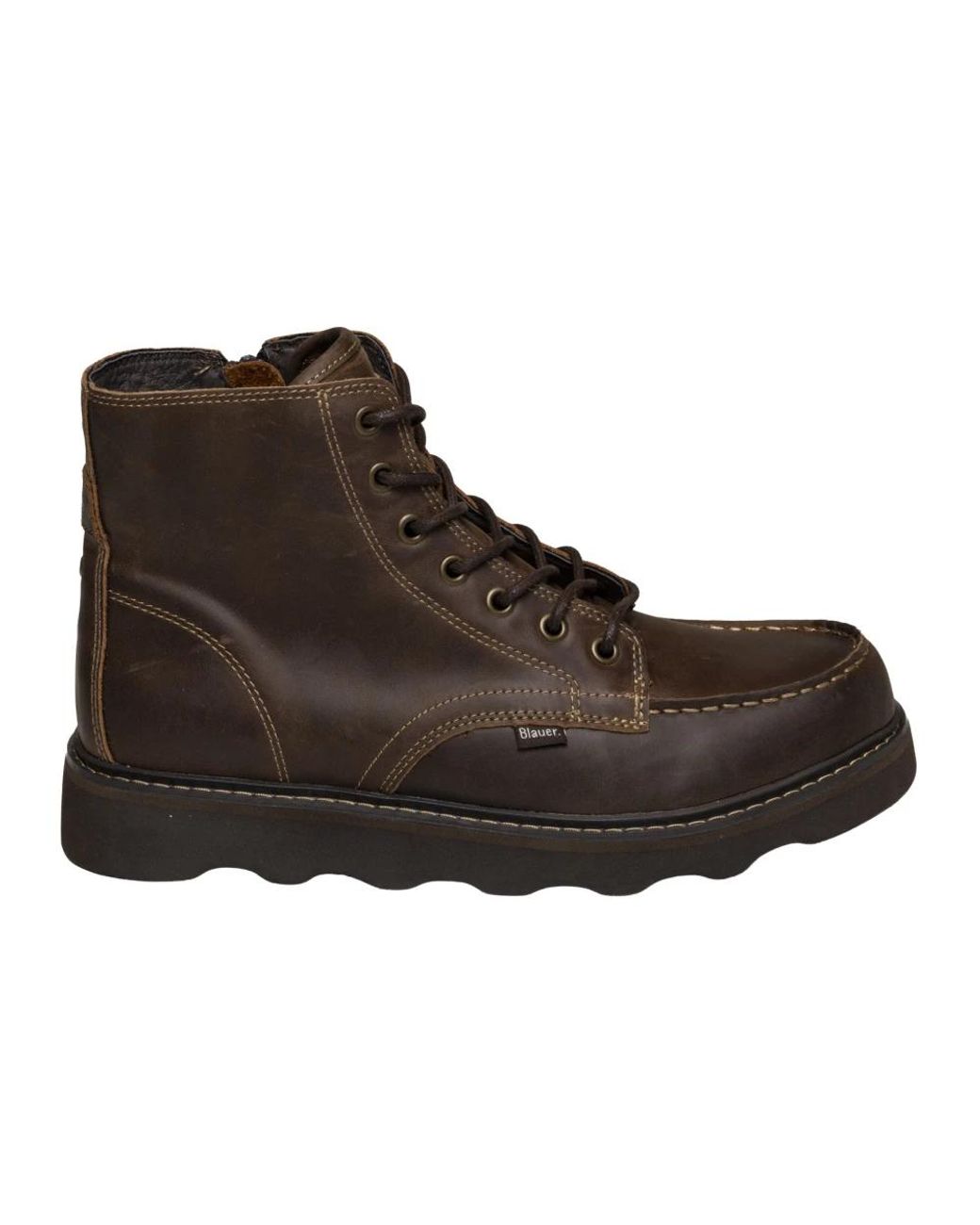 Blauer Nolan Schnürstiefel in Brown für Herren