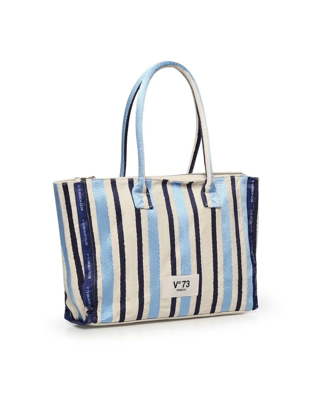 V73 Blue Rilene Tote Bag