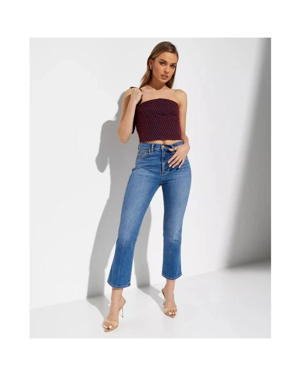 Tory Burch Blue Sleeveless Tops