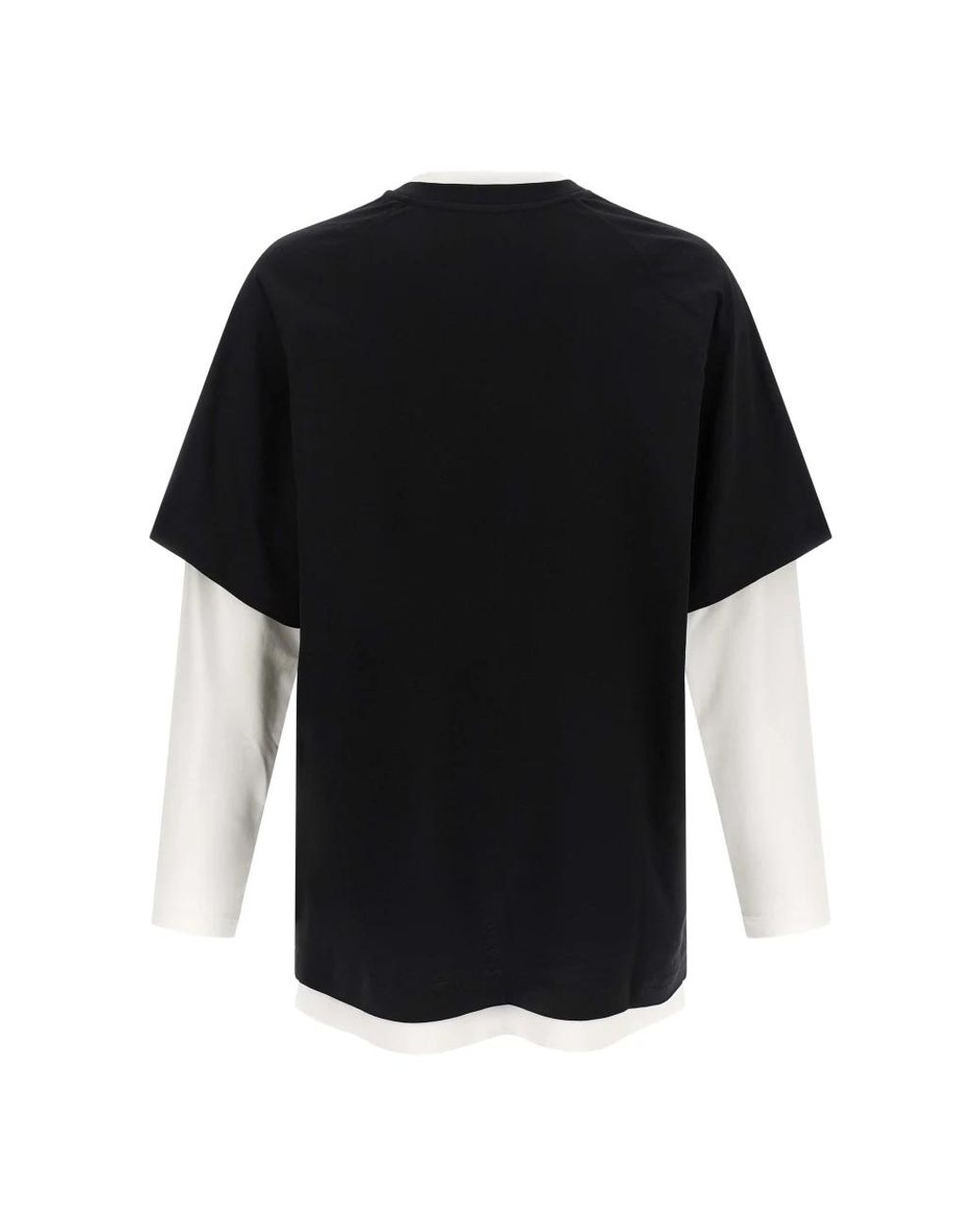 Moschino Black Long Sleeve T-Shirts for men