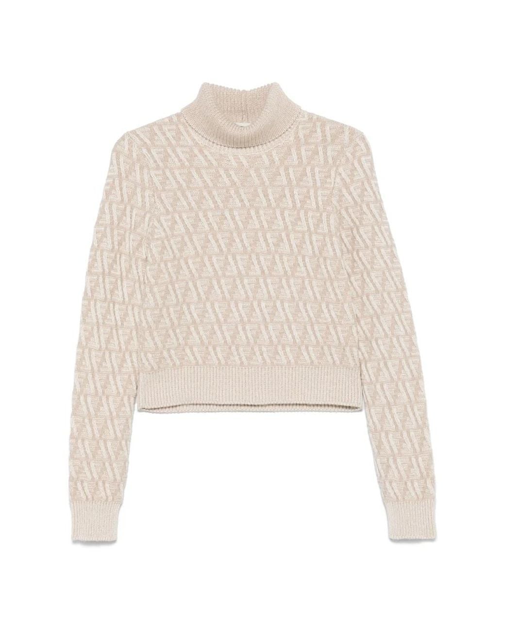 Fendi Natural Turtlenecks