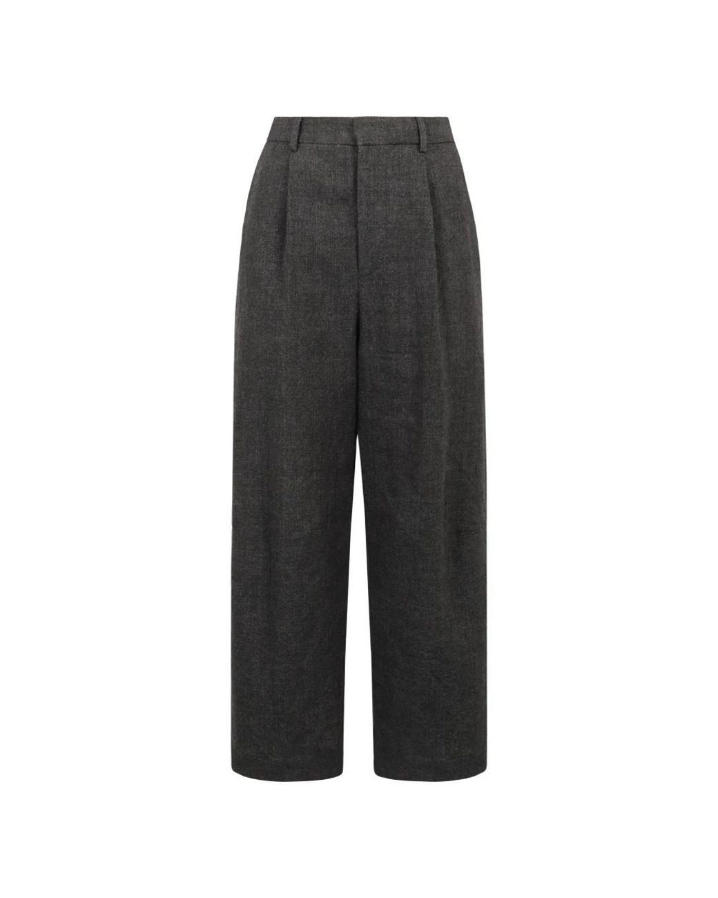 R13 Gray Wide Trousers
