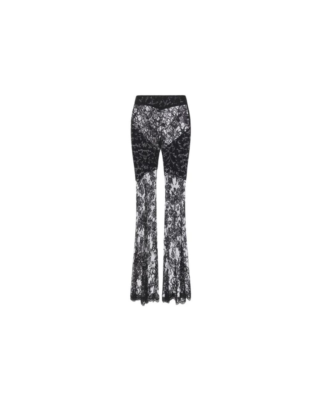 Roberto Cavalli Black Wide Trousers