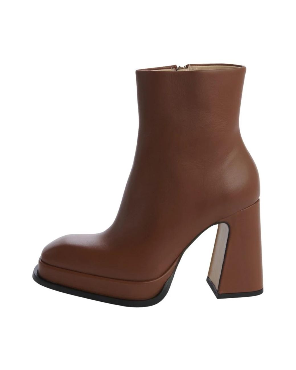 Souliers Martinez Brown Heeled Boots