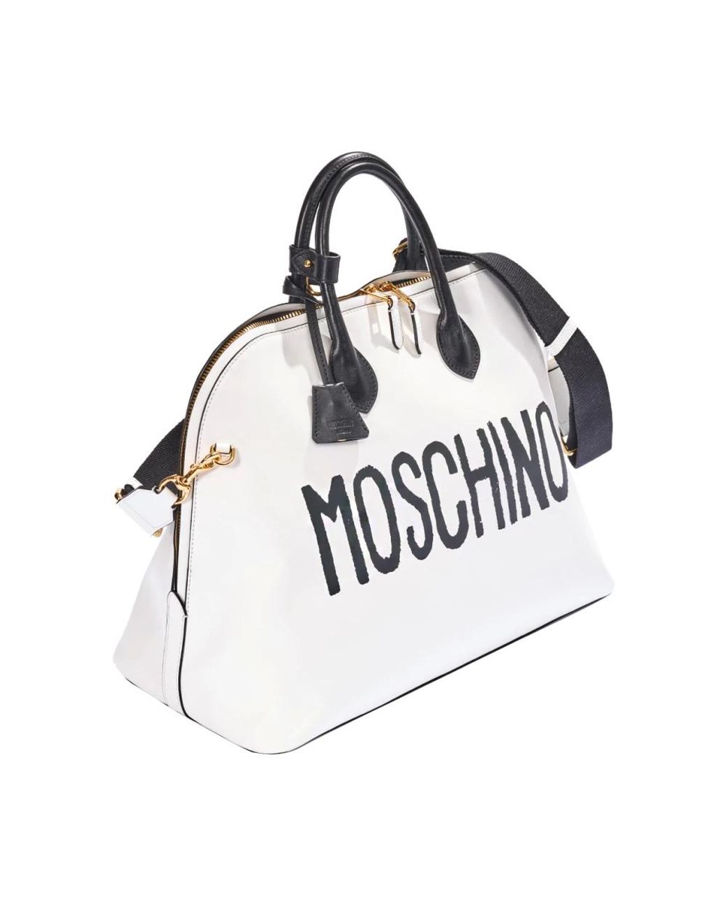 Moschino White Handbags
