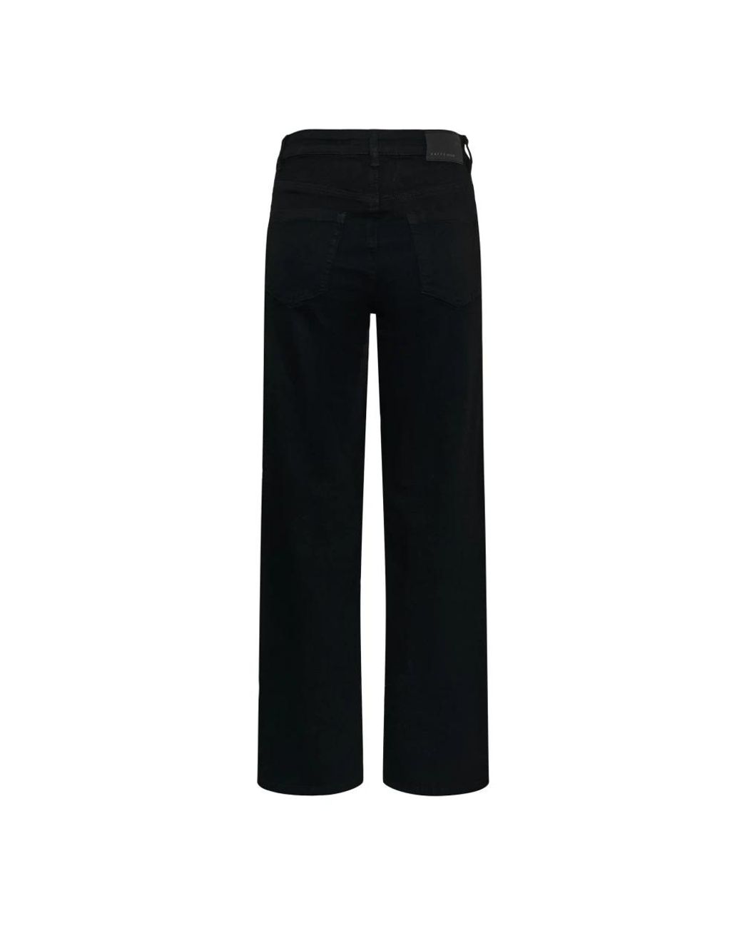 Straight Jeans di Kaffe in Black