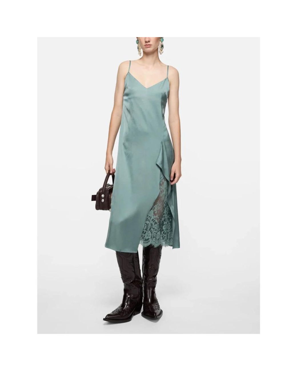 Acne Green Party Dresses
