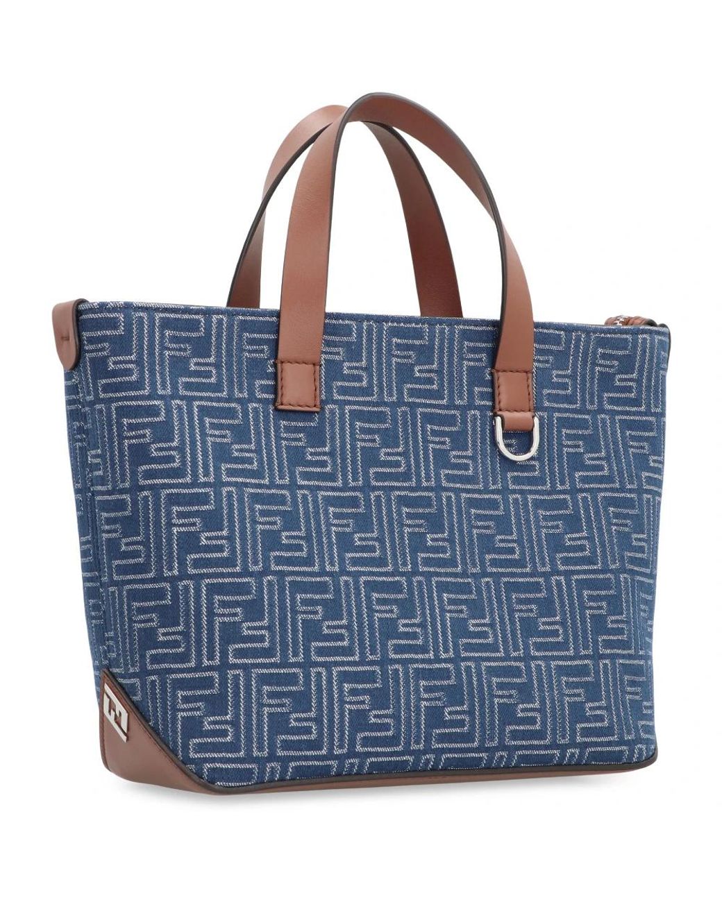 Fendi Blue Shopping Bags for men