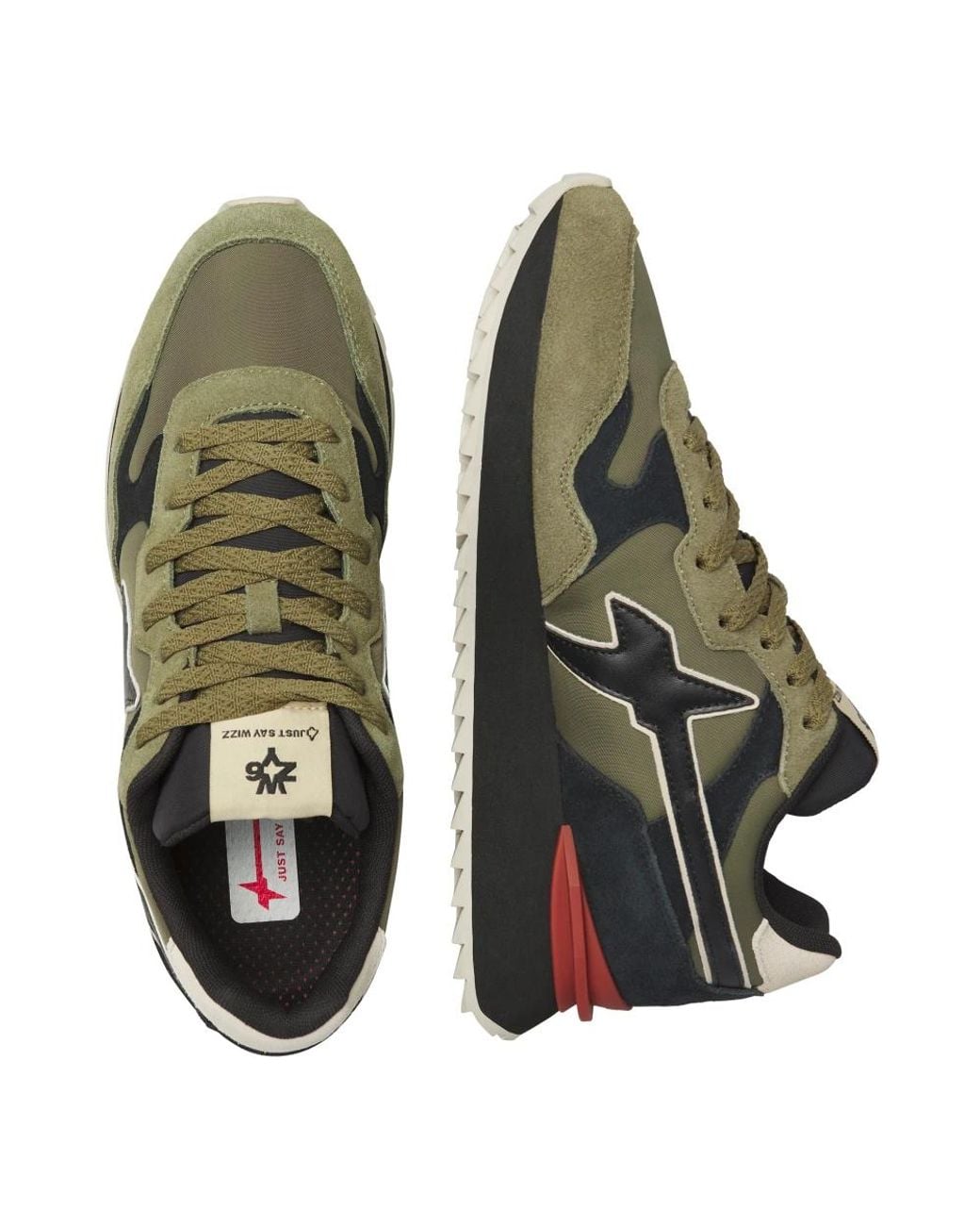 W6yz Green Sneakers for men