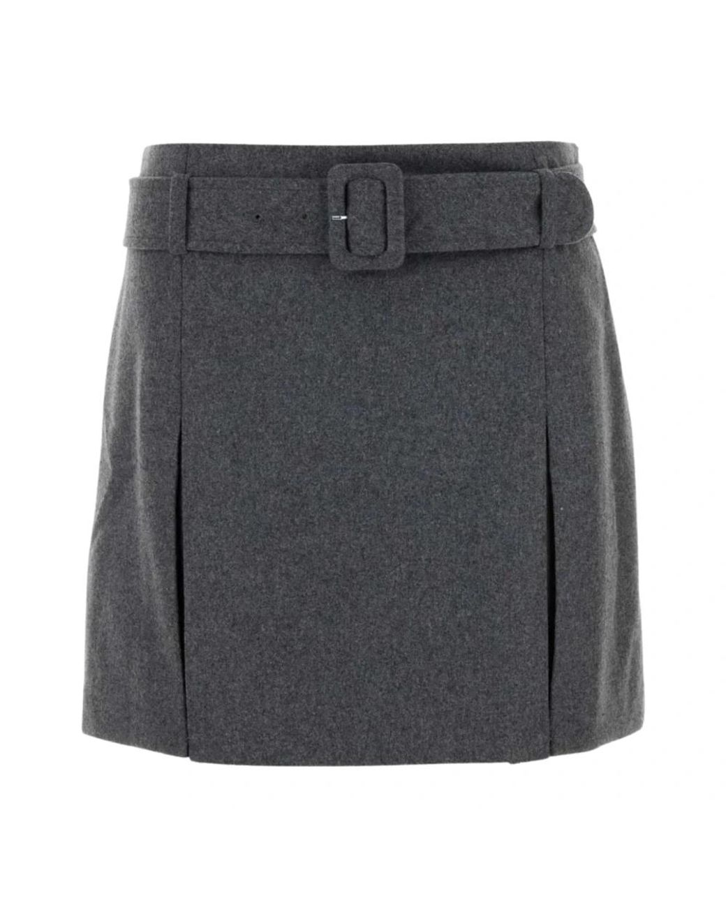 A.P.C. Cecile Skirt in het Gray