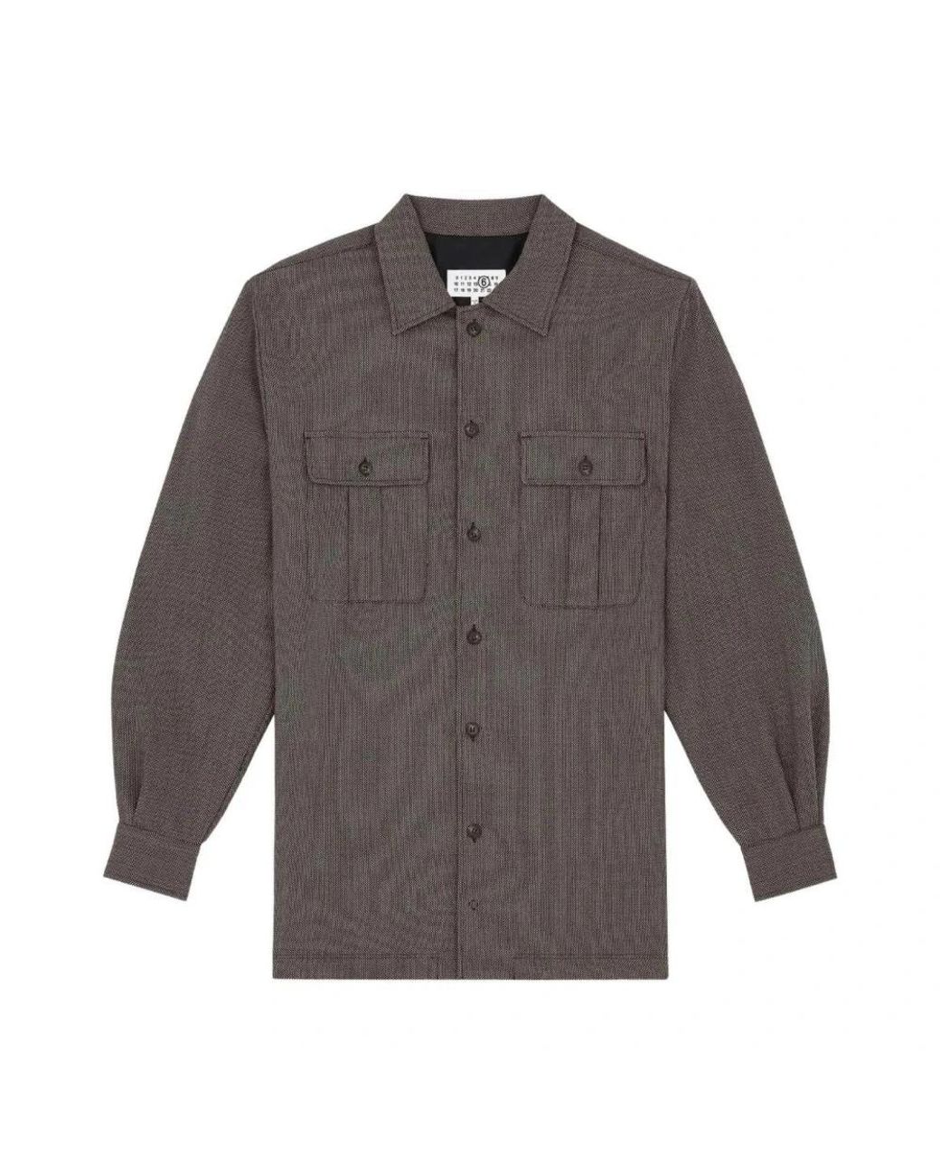 MM6 by Maison Margiela Gray Shirts