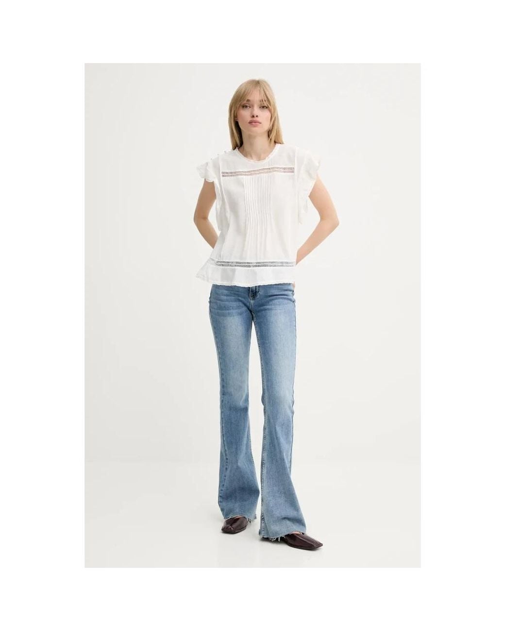 Blouses Munthe en coloris White