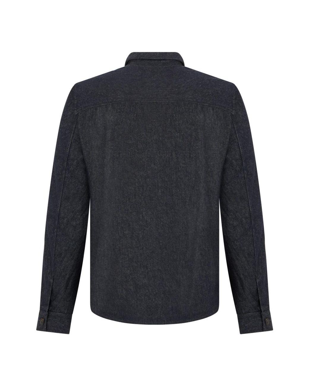 Fedeli Blue Denim Shirts for men