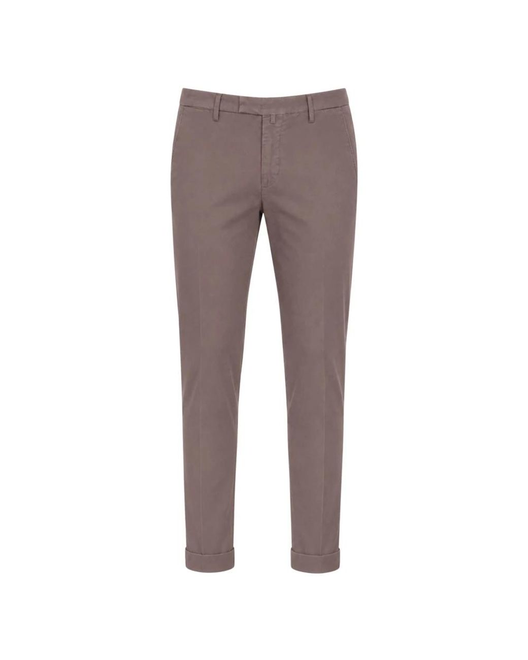 BRIGLIA Gray Chinos for men