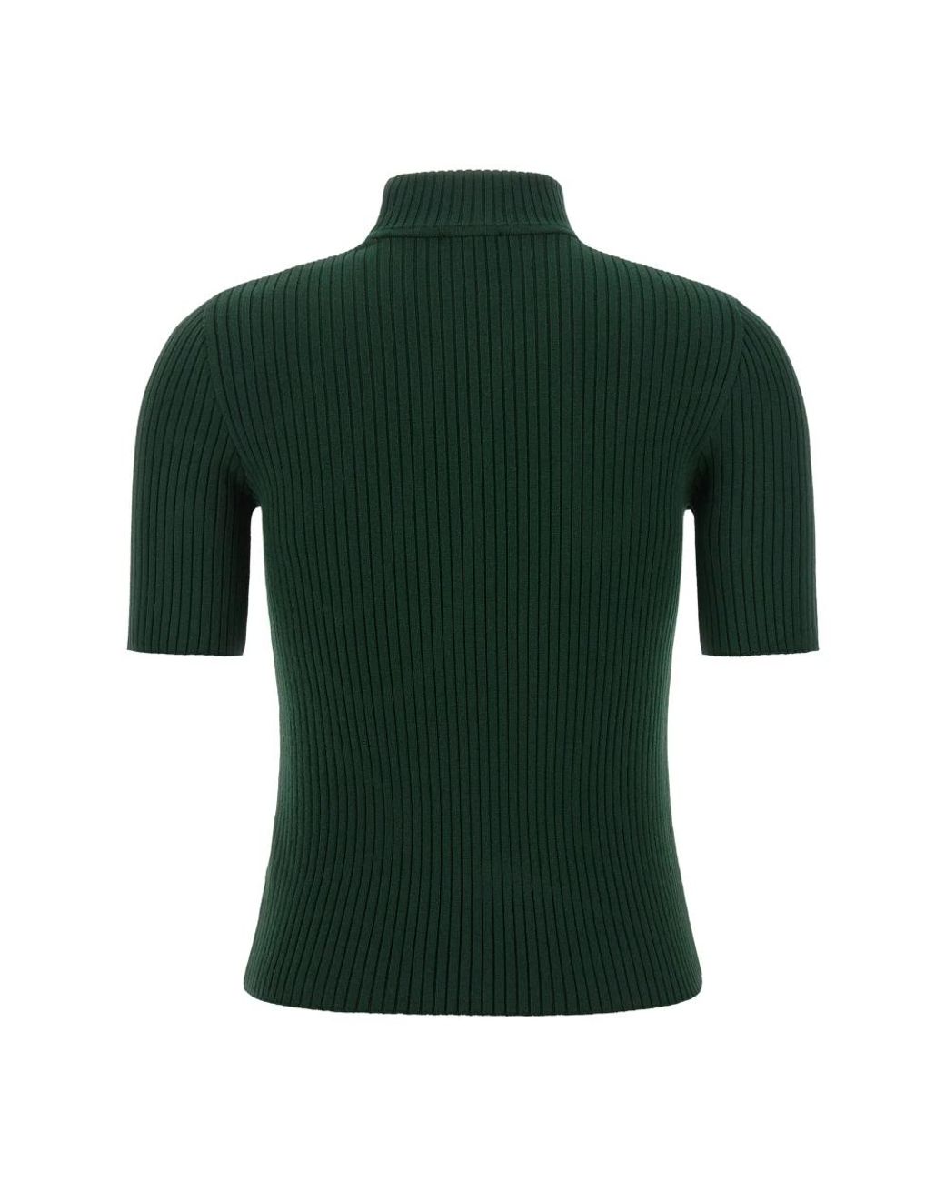 Courreges Green Turtlenecks