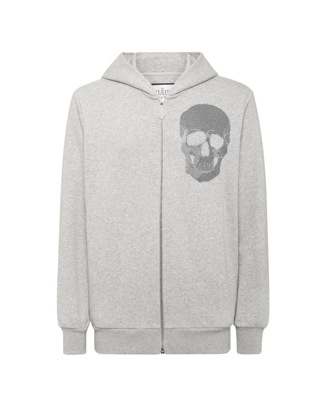 Zip-Throughs Philipp Plein pour homme en coloris Gray