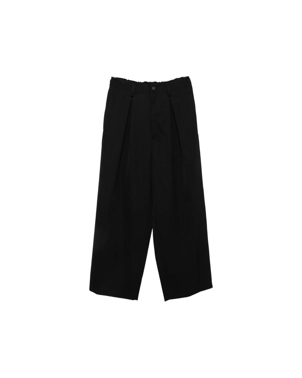 Ssstein Black Wide Trousers for men