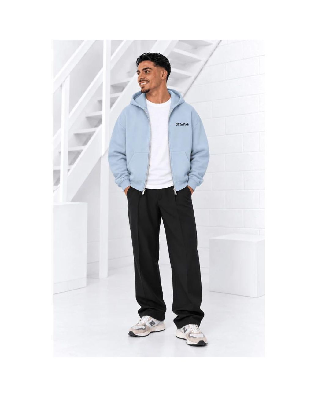 Zip-Throughs Off The Pitch pour homme en coloris Blue