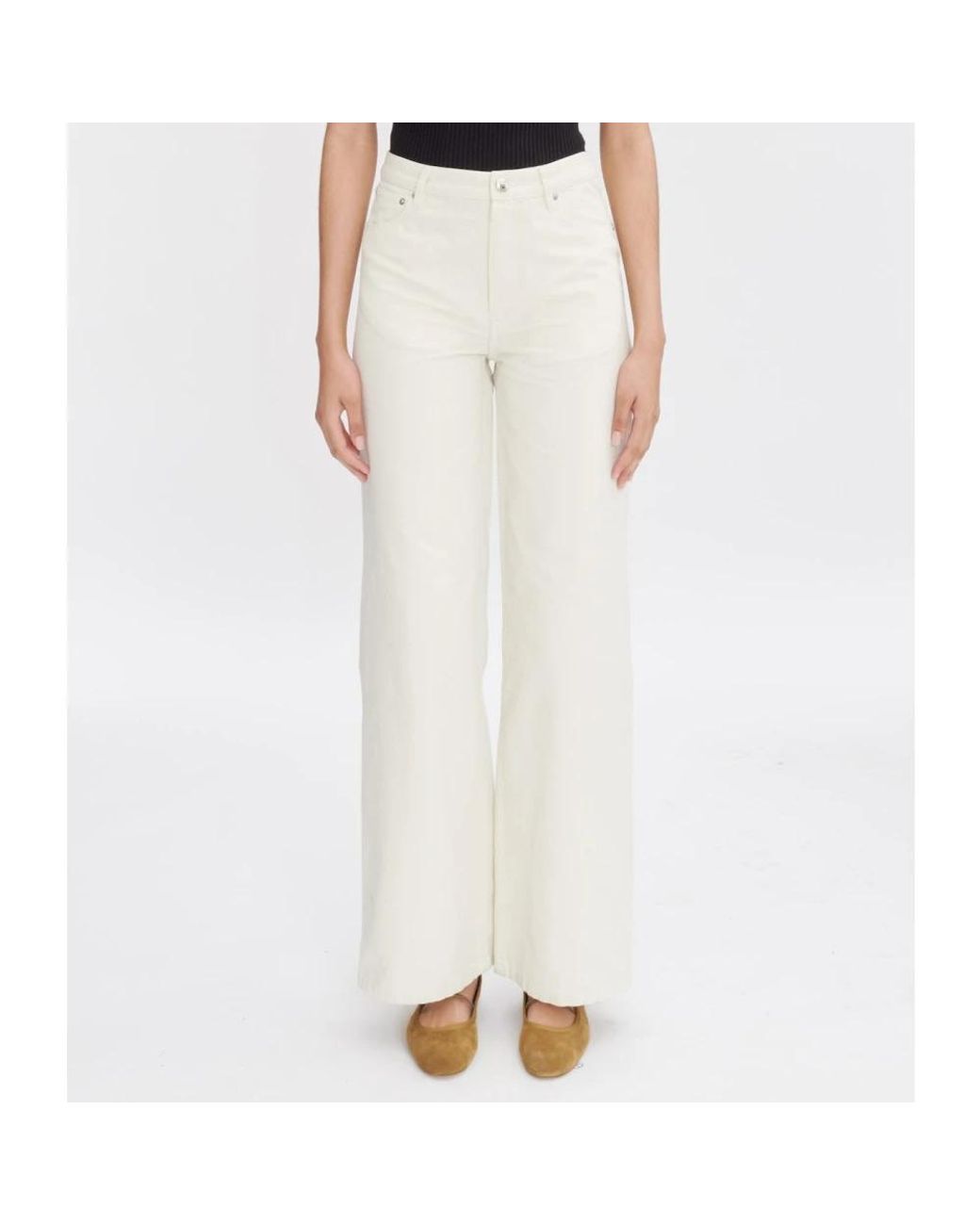 A.P.C. Natural Wide Trousers