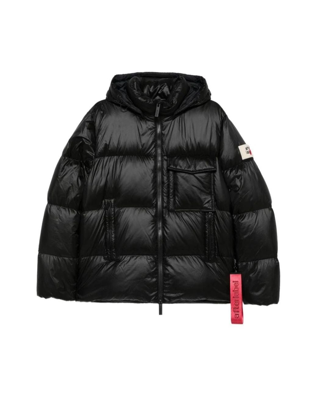 Down Jackets AFTER LABEL pour homme en coloris Black