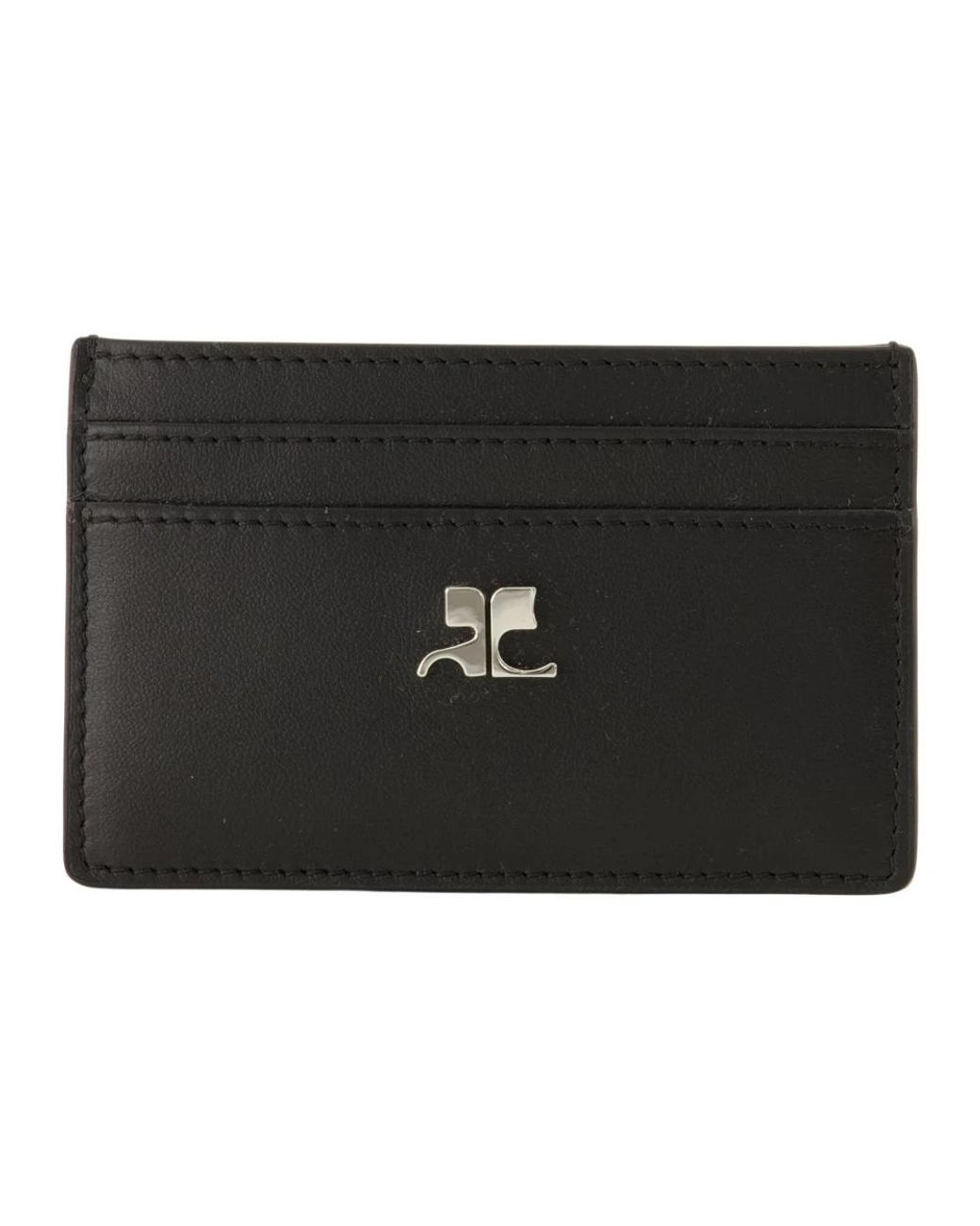 Courreges Black Wallets & Cardholders
