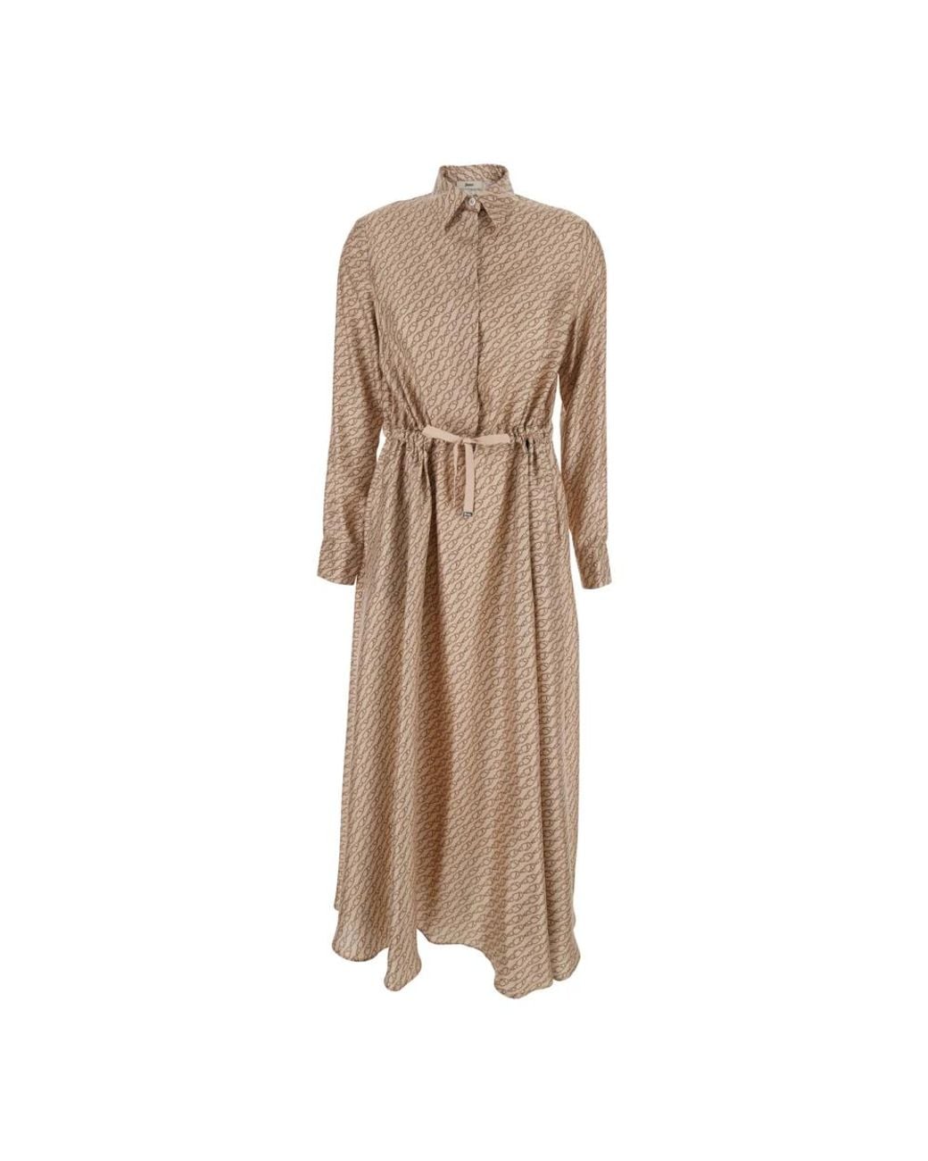 Herno Natural Shirt Dresses