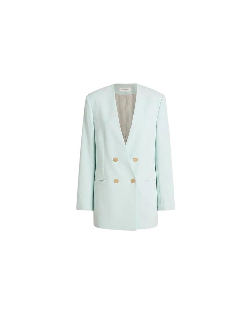 Alberta Ferretti Blue Blazers