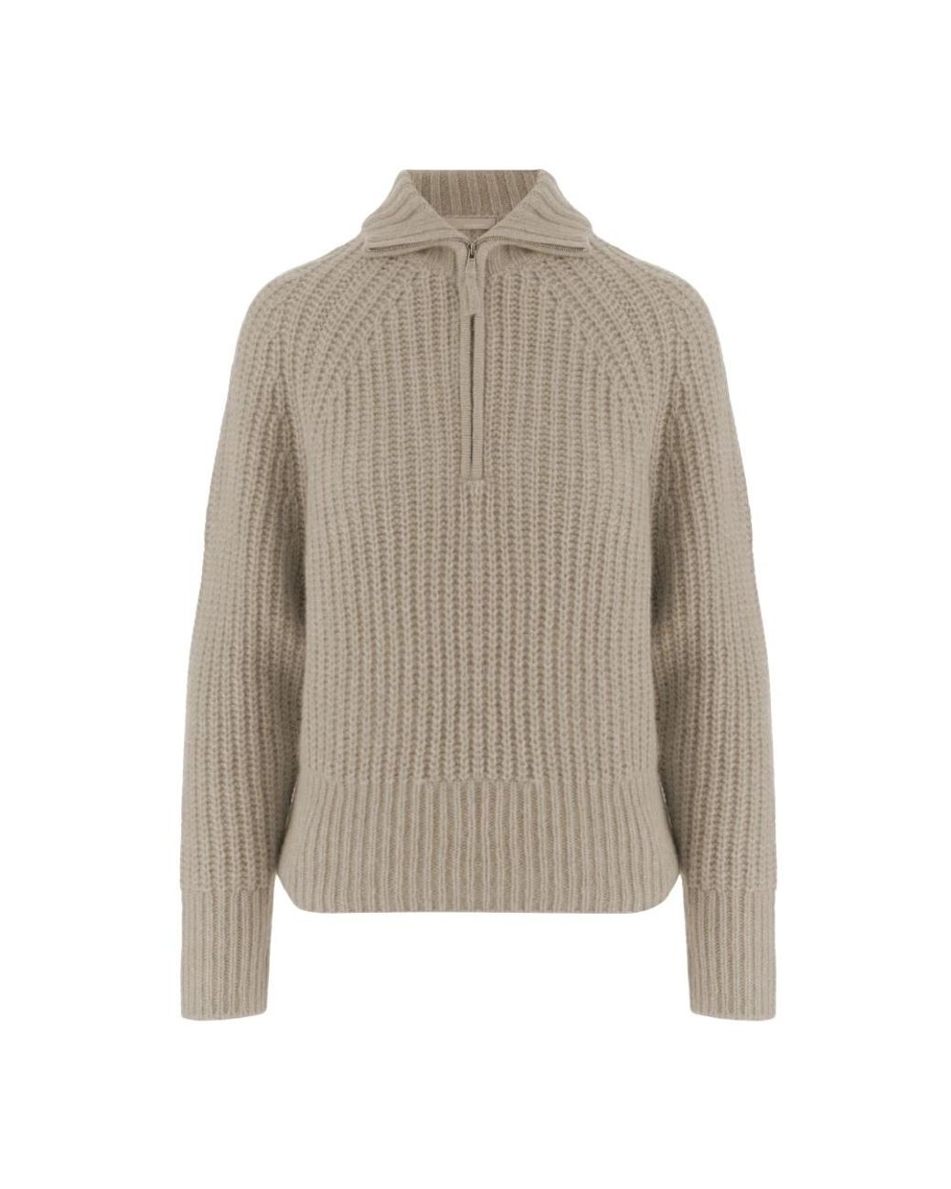 Allude Gray Cashmere Knitwear