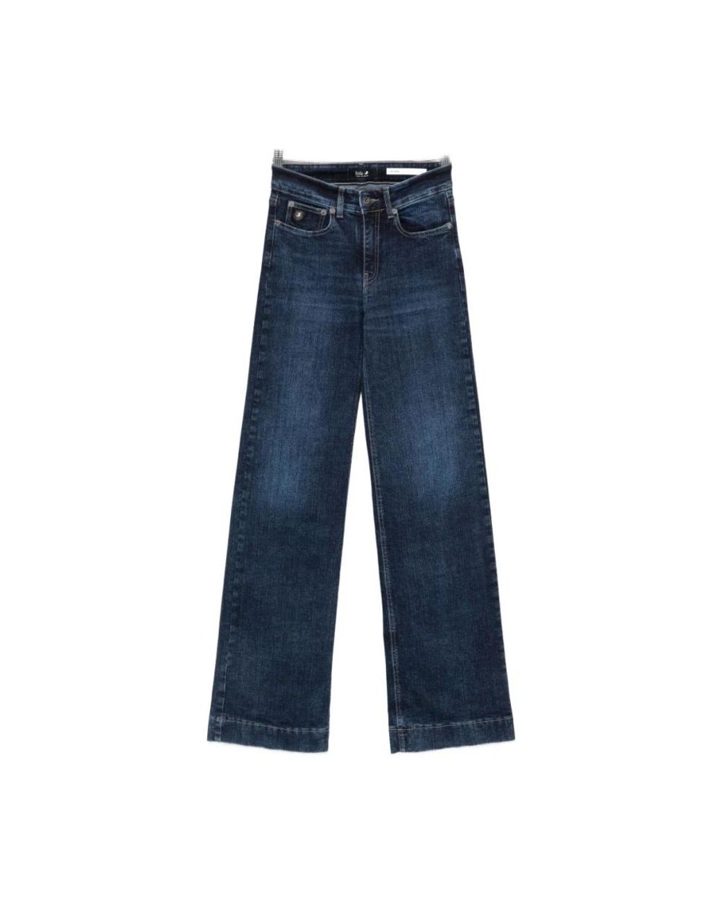 Lois Black Wide Jeans